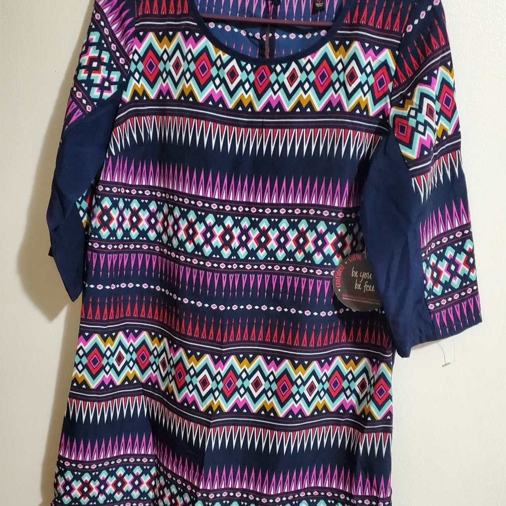 3/4 sleeve dress